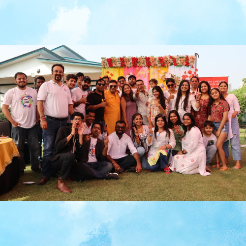 Remax India holi party